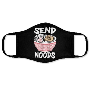 Discover Send Noods Funny Japanese Ramen Noodle Face Masks