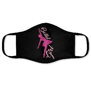 Discover Ballet Dancer Girl Face Masks