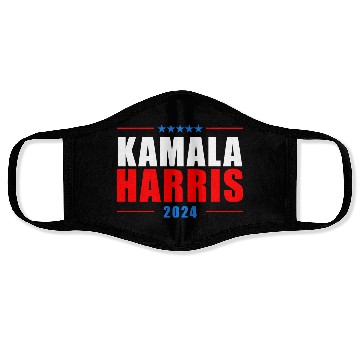Discover Kamala Harris Madam President 2024 Face Masks