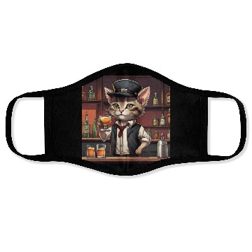 Discover bartender kitty Face Masks