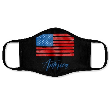 Discover American Flag Face Masks