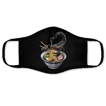 Discover Scorpion Eating Ramen Realistic Face Masks