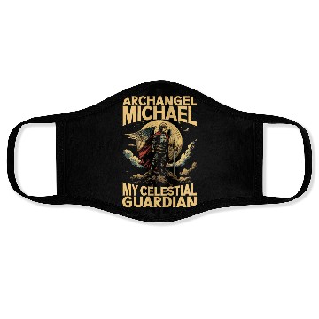 Discover Archangel Michael Catholic Christianity Angel Face Masks