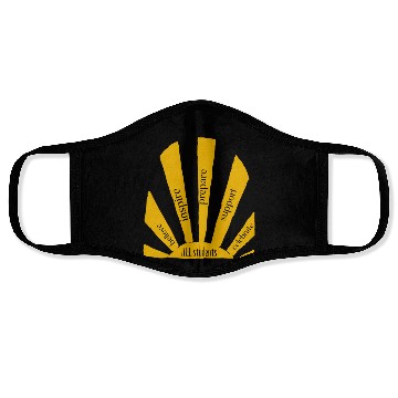 Discover Life of a Teacher - sun rays Face Masks