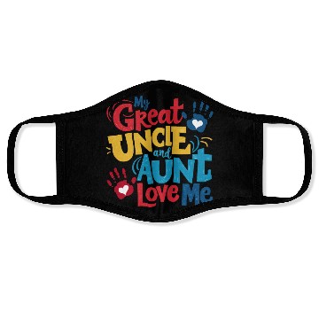 Discover My Aunt and Uncle Love Me Face Masks