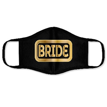 Discover BRIDE GIFTS WEDDING ENGAGEMENT Face Masks