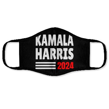 Discover Kamala Harris 2024 for President Face Masks