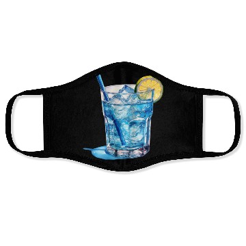 Discover Blue Cocktail Face Masks