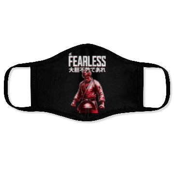 Discover Be Fearless Jiu Jitsu Mindset Face Masks