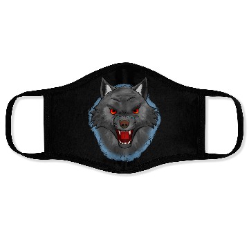 Discover Angry Wolf Face Masks