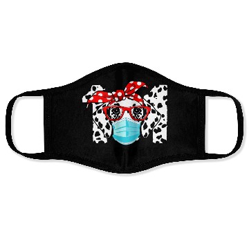 Discover 101 Days Smarter Dalmatian Dog Face Mask 100th Face Masks