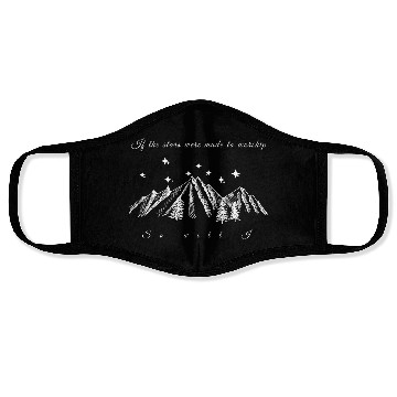 Discover If the stars were made to worship so will I. Chris Face Masks