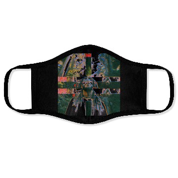 Discover Abstract Visionary in Nature Face Masks