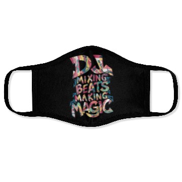 Discover DJ Mixing Beats Making Magic Face Masks