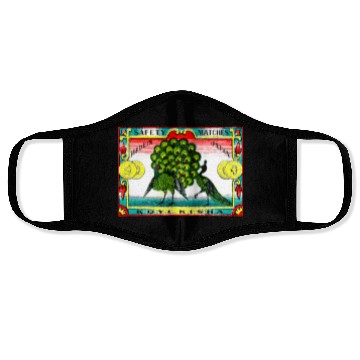 Discover Japanese Safety Matches Matchbox Art Peacocks Face Masks