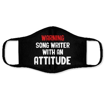 Discover Warning Song Writer Attitude Karaoke Guitarist Face Masks