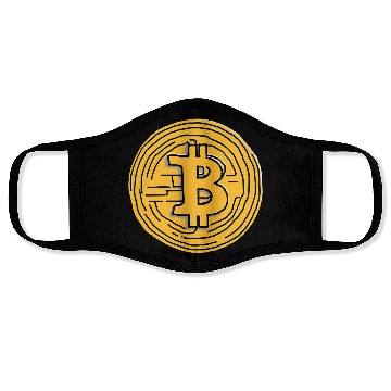 Discover Bitcoin: The Symbol of the Digital Revolution Face Masks