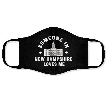 Discover Someone In New Hampshire Loves Me Face Masks