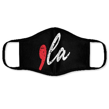 Discover Funny Comma La Kamala Harris 2024 Madam President Face Masks