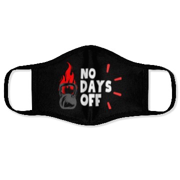 Discover No Days OFF Face Masks
