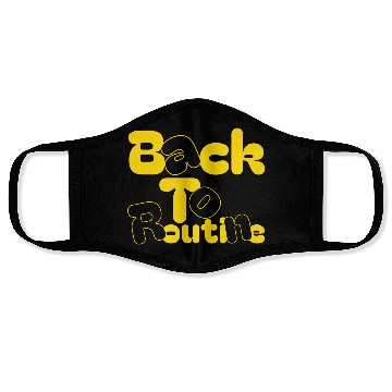 Discover Back to routine Face Masks, back to school gift