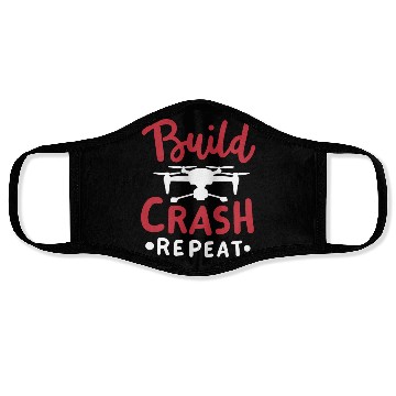 Discover Drone Pilot Quadcopter FPV Face Masks