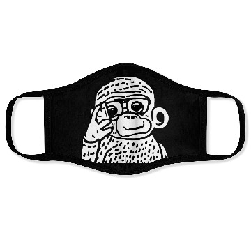 Discover Anime-Style Monkey with Smartphone Face Masks