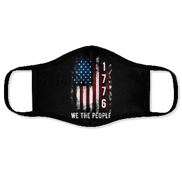 Discover 1776 we the people Face Masks