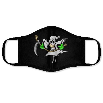 Discover Sneakiest ghost ever Face Masks