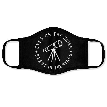 Discover Amateur Astronomers Eyes On The Skies Face Masks