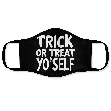 Discover Trick or Treat Yo' Self Halloween Face Masks