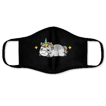 Discover I Just Need To Be Dramatic Lazy Unicorn Face Masks