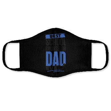 Discover School Counselor Dad Best School Face Masks