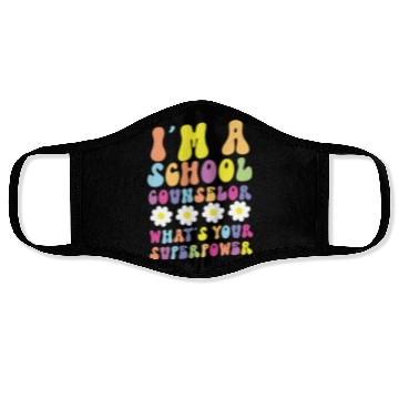 Discover School Counselor I'm A School Face Masks