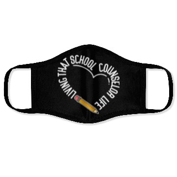 Discover School Counselor Heart Living That Face Masks