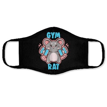 Discover Gym Rat Face Masks