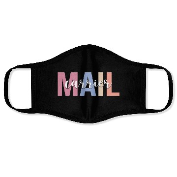 Discover Mail Carrier Postal Worker Mailman Face Masks