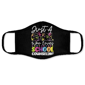 Discover School Counselor Just A Girl Who Face Masks