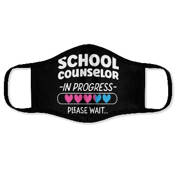 Discover School Counselor School Counselor Face Masks
