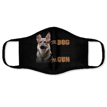 Discover German Shepherd Gun Owner Face Masks