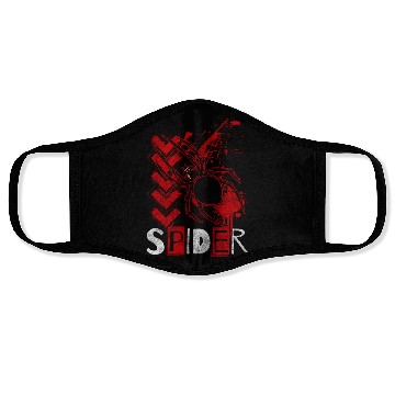 Discover Spiders Nature Prey Horror Face Masks