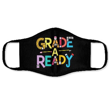 Discover Grade A Ready, Back to school art Face Masks