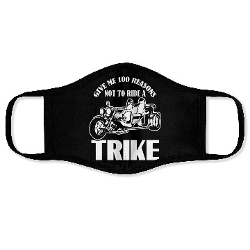 Discover Triker Trike Driver Trikes Face Masks