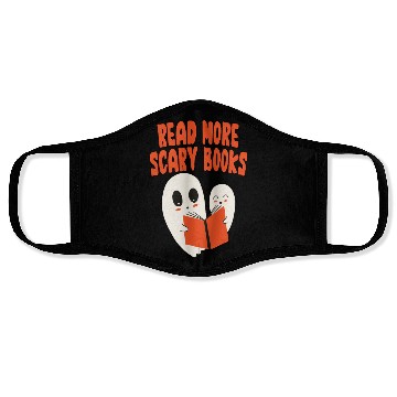 Discover Read More Scary Books 4 Face Masks