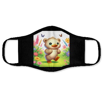Discover The bear-duck Face Masks