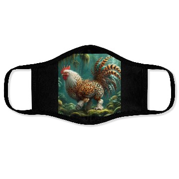 Discover The chicken-leopard Face Masks