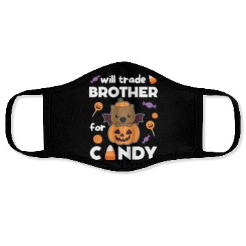 Discover Wombat Halloween Trade Brother For Candy Face Masks