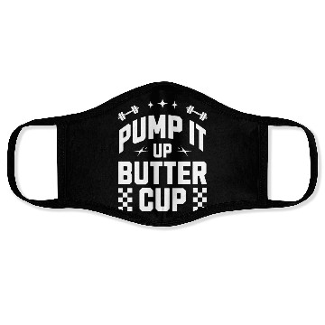 Discover Pump It Up Butter Cup Gym Workout Face Masks