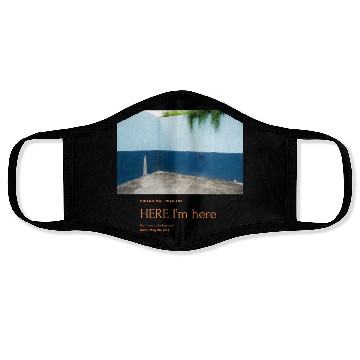 Discover The blue wall Face Masks