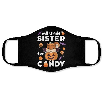 Discover Squirrel Halloween Trade Sister For Candy Face Masks